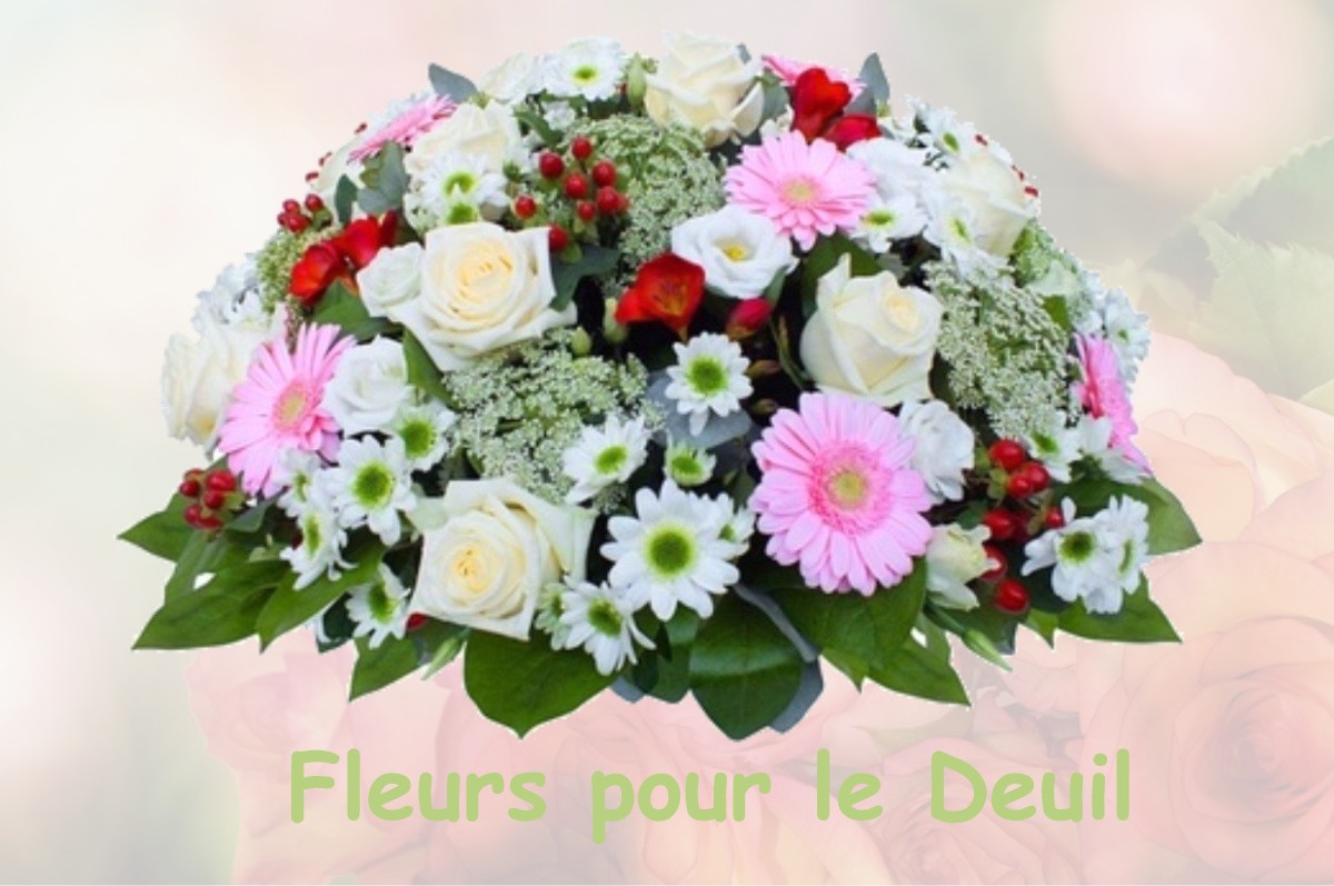 fleurs deuil SAUBRIGUES